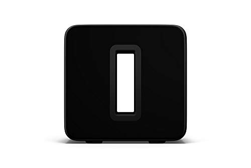 Sonos Sub Subwoofer Wireless Per Bassi Profondi, Nero Lucido
