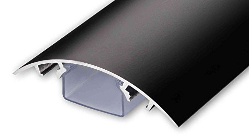 Alunovo Kabelkanal (L X B X H) 700 X 80 X 20 Mm Nero (Eloxiert) Inhalt: 1 St.