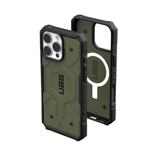Urban Armor Gear Pathfinder Ms Case Compatibile Con La Custodia Di Apple Iphone 16 Pro Max (Ricarica Wireless/Magnetica Compatibile, Protezione Cadute