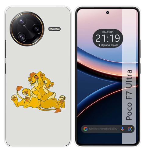 Tumundosmartphone Custodia In Silicone Per Xiaomi Poco F7 Ultra 5G Design Leoni Disegni
