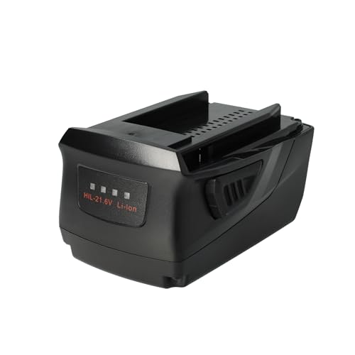 Vhbw Batteria Sostituisce Hilti B22, B22/1.6, B22/2.6, B22/3.3 Per Attrezzi Da Lavoro (3000 Mah, Li-Ion, 21,6 V)