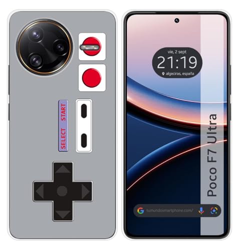 Tumundosmartphone Custodia In Silicone Per Xiaomi Poco F7 Ultra 5G Design Console Disegni
