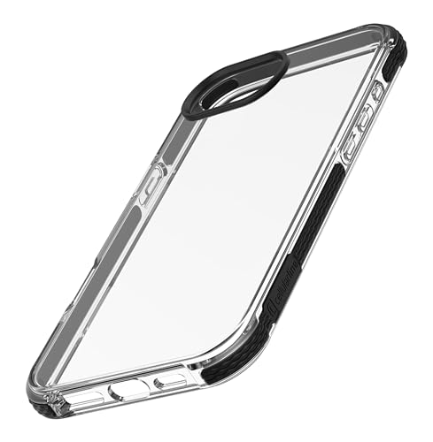 Custodia Per Iphone 16E Trasparente E Nera Di Cellularline Tetra