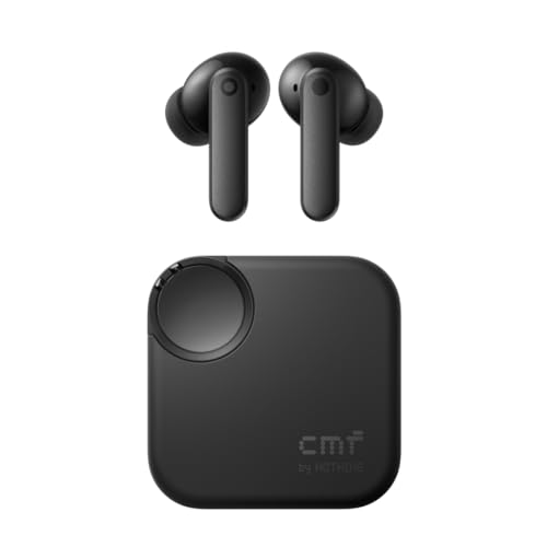 Cmf By Nothing Buds 2 Auricolari Wireless Con Anc Ibrido Da 48 Db, Autonomia Di 55 Ore, Driver Pmi Da 11Mm, 6 Microfoni Hd E Audio Spaziale, Resistent