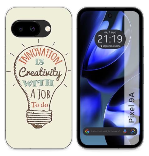 Custodia In Silicone Per Google Pixel 9A 5G Design Creativity Disegni
