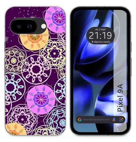 Custodia In Silicone Per Google Pixel 9A 5G Design Radiale Disegni