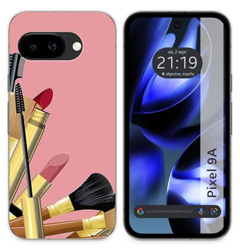 Custodia In Silicone Per Google Pixel 9A 5G Design Pennelli Disegni