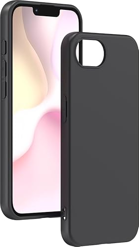 Cover Per Iphone 16E Silicone Nero Opaco Bigben