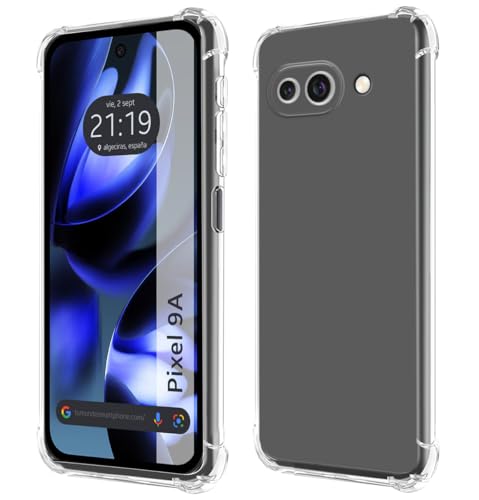 Custodia In Silicone Antiurto Trasparente Per Google Pixel 9A 5G