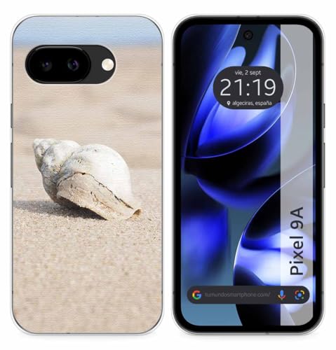 Custodia In Silicone Per Google Pixel 9A 5G Design Conchiglia Disegni