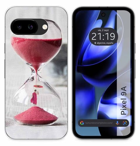Custodia In Silicone Per Google Pixel 9A 5G Design Orologio Disegni