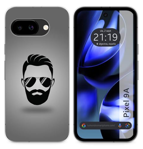 Custodia In Silicone Per Google Pixel 9A 5G Design Barba Disegni
