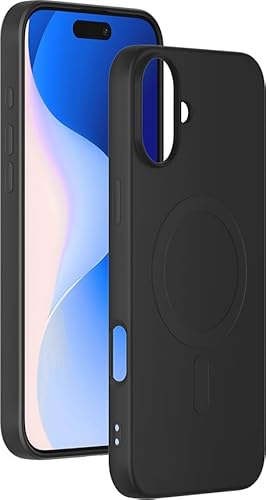Bigben - Cover Magsafe Per Iphone 16, Colore: Nero