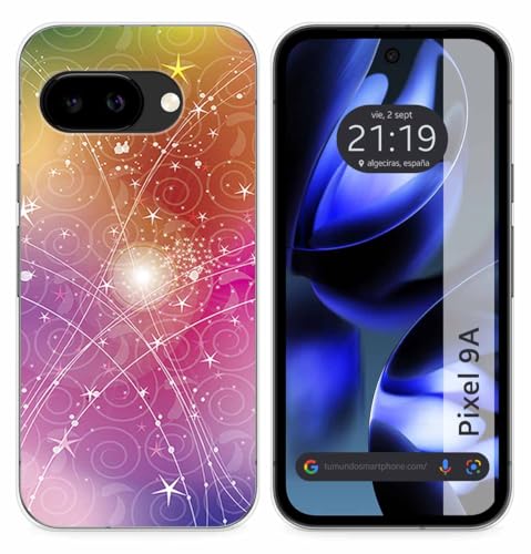 Custodia In Silicone Per Google Pixel 9A 5G Design Astratto Disegni