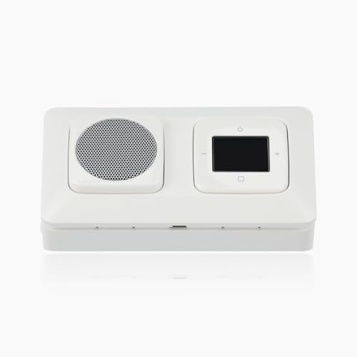 Busch-Jaeger 8250 Aj-214-101 Busch-Radio Dab+ Set Completo Per Montaggio Ad Angolo, Bianco Alpino, Reflex Si 2Cka008200A0235