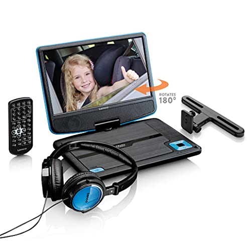 Lenco Dvp-910 Portable Dvd Player Convertibile Nero, Blu 22,9 Cm (9")