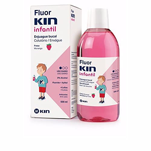 Fluor Kin Colut Inf Fresa 500Ml