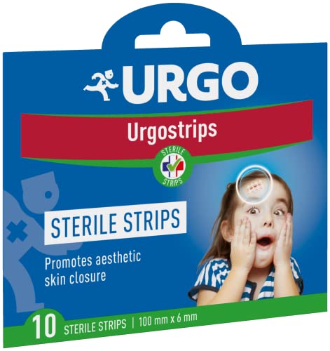 Urgo Urgostrips - Sutura Chirurgica Adesiva Sterile 100Mm X 6Mm, 10 Strips