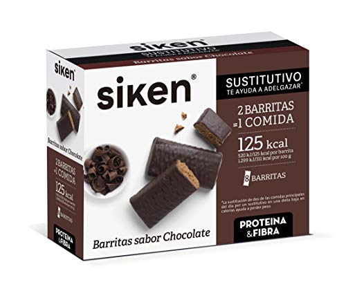 Barrette Di Cioccolato Sostitutive Siken 8 Unità