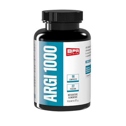 Bpr Nutrition - Argi1000 90 Compresse - Integratore Di L-Arginina Hcl