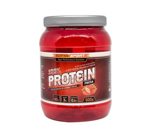 Proteina De Soja Isolada Fresa 500G Sotya