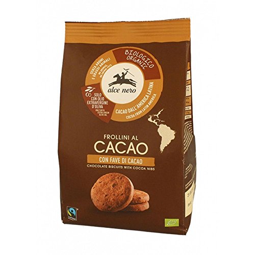 Frollini Al Cacao Con Fave Di Cacao Equosolidale Alce Nero