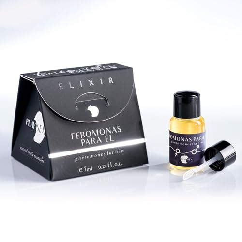 Cofre Elixir De Feromonas + Espátula Para Él 7Ml Tentación Play Sex