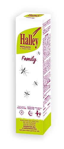 Halley - Family Repellente | Repellente Per Insetti | 200 Ml | Per Anziani Di 1 Anno | Perfetto Per Bambini E Adulti | Trasmettitori Anti-Zanzare Per