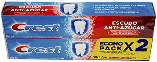 2 X Crest Anti Azucar 100 Ml Spanish