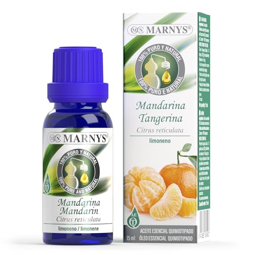 Marnys Mandarin Essential Oil 100 % Pure Chemotyping, 15Ml