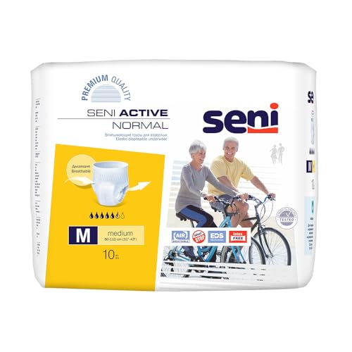 Seni Active Normal Inkontinenzpants - 10 Stück Größe M - B00Dpzdya0 | Packung (10 Stück)