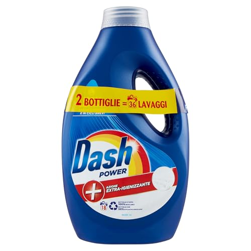 Dash - Detersivo Lavatrice 2Pack Liquido 18 Lv