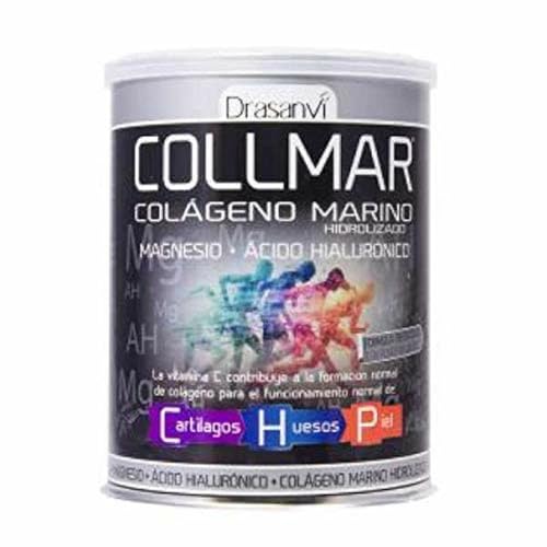 Collmar, Collagene Marino Idrolizzato Con Magnesio E Acido Ialuronico Per Cartilagine, Ossa E Pelle 300G