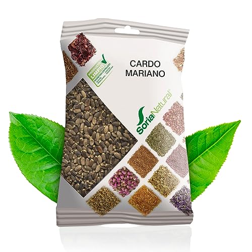 Soria Natural Cardo Mariano Semi Borsa, Bianco, 75 Grammi