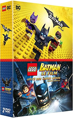 Coffret Lego Batman 2 Films : Lego Batman, Le Film ; Lego Batman, L'Unité Des Super Héros