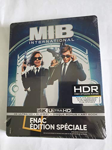 Men In Black : International Steelbook Exclusivité Fnac Blu-Ray 4K Ultra Hd