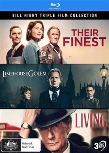 Bill Nighy: Their Finest / The Limehouse Golem / Living ( Their Finest / The Limehouse Golem / Living ) [ Origine Australiano, Nessuna Lingua Italiana