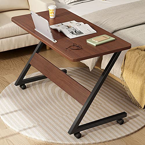 Dgdhhsfjdj Tavolino Versatile Con Ruote, Scomparto Per Tablet E Design Compatto. Ideale Per Studiare E Leggere Sul Divano O In Studio.