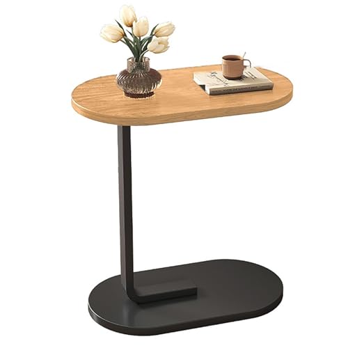 Dgdhhsfjdj Tavolino Laterale A Forma Di C, Tavolino Laterale A Forma Di C Per Piccoli Spazi, Divano E Letto Da Soggiorno, Comodino Moderno Con Struttu
