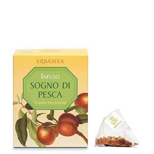 Erbamea Infuso Sogno Di Pesca 15 Bustine Filtro Piramidali