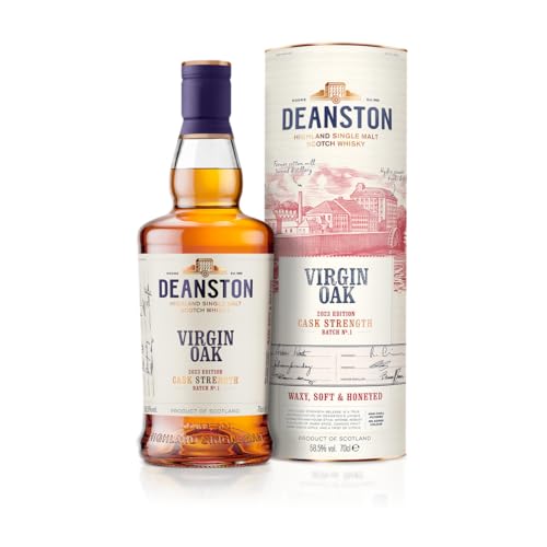 Deanston Virgin Oak Highland Single Malt Cask Strength Batch No. 1 Edition 2023 58,5% Vol. 0,7L In Giftbox