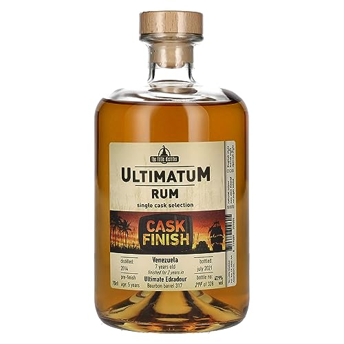 Ultimatum Rum 7 Years Old Venezuela Cask Finish 47,9% Vol. 0,7L