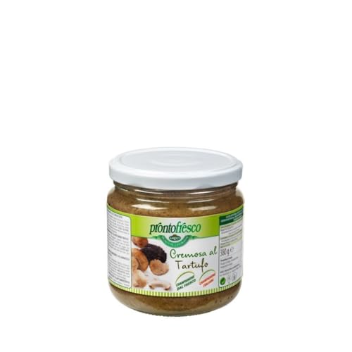 Crema Al Tartufo Greci Crema Di Funghi E Tartufi Pronto Fresco Vaso Vetro 380 G