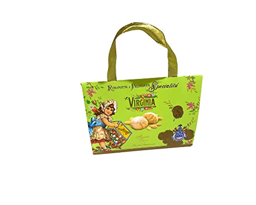 Biscotto Tradizionale Classico Italiano Morbido Amaretti In Sacchetto Regalo - Biscotti Senza Glutine - Amaretti Virginia - Rinomata E Premiata Specia