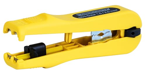 Weicon Tools Mini-Solar 1,5/2,5 Mm², Strumento Di Spelatura Per Cavi Solari E Fotovoltaici Sottili, Range Di Lavoro 1,5 E 2,5 Mm²