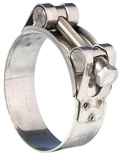 Jubilee Super Morsetti Di Scarico Heavy Duty Supra T Bolt Clip 48-51Mm X1Pcs Stainelss Acciaio