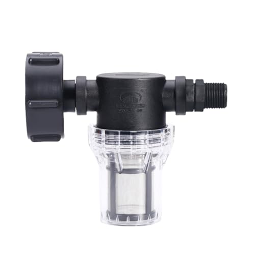 Collettore Di Acqua Piovana - Rubinetto Raccordo Serbatoio 1000 Litri Con Filtro E Adattatore S60 X 6 Per Tubo Da Giardino, Facile Da Installare Ed Ec