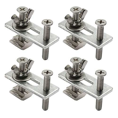 Genmitsu 4Pcs Mini Kit Di Pinze Di Tenuta A T-Track, Compatibile Con La Macchina Router Cnc 3018-Pro/3018-Mx3/3018-Prover