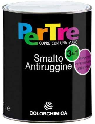 Pertre Smalto Antiruggine Serie 7100 - Marrone 0,750L