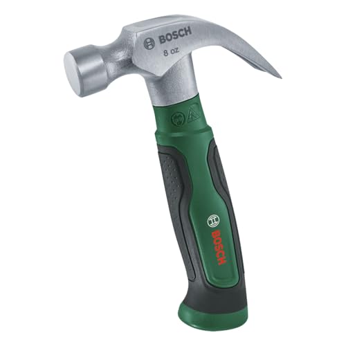 Bosch Marteau Arrache-Clou 225 G (Acier Carbone Dur Arrache-Clou En V Manche Softgrip Faibles Vibrations)